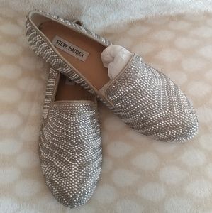 Steve Madden Rhinestone Slip Ons